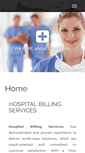 Mobile Screenshot of hospitalbillingservices.com